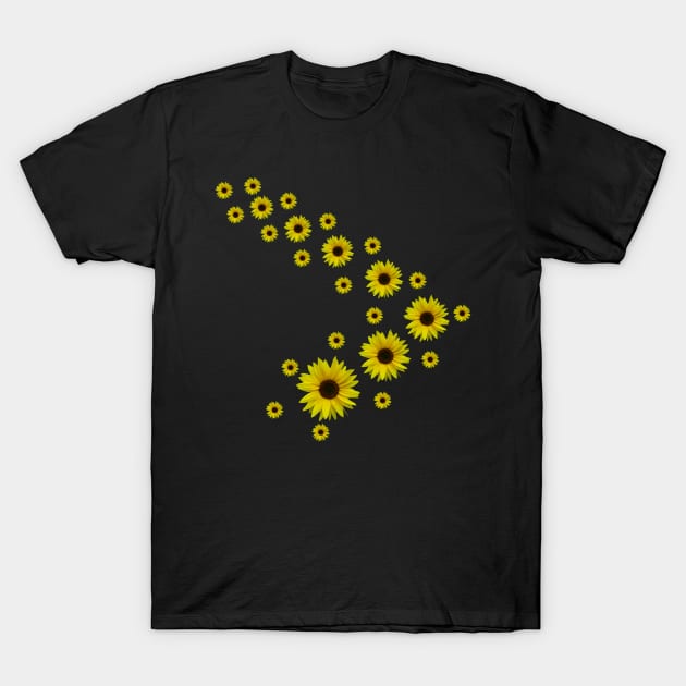 sunflower, sunflowers, flowers, blooming T-Shirt by rh_naturestyles